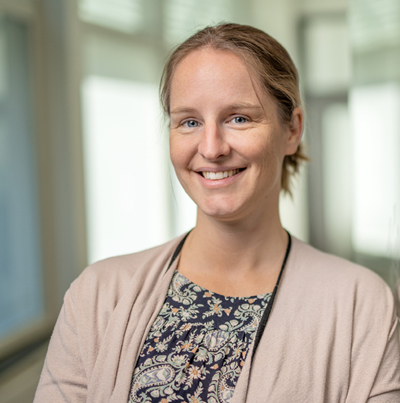 Porträtt av Lucie Delemotte. 