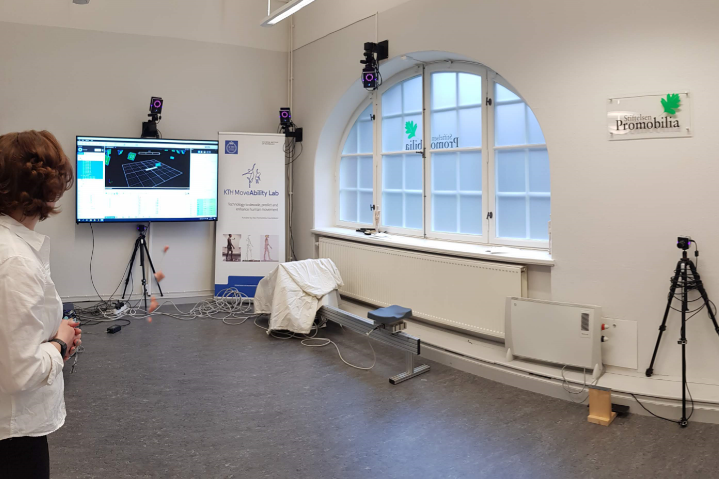 Researcher in the lab