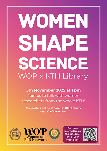 Poster Women Shape Science